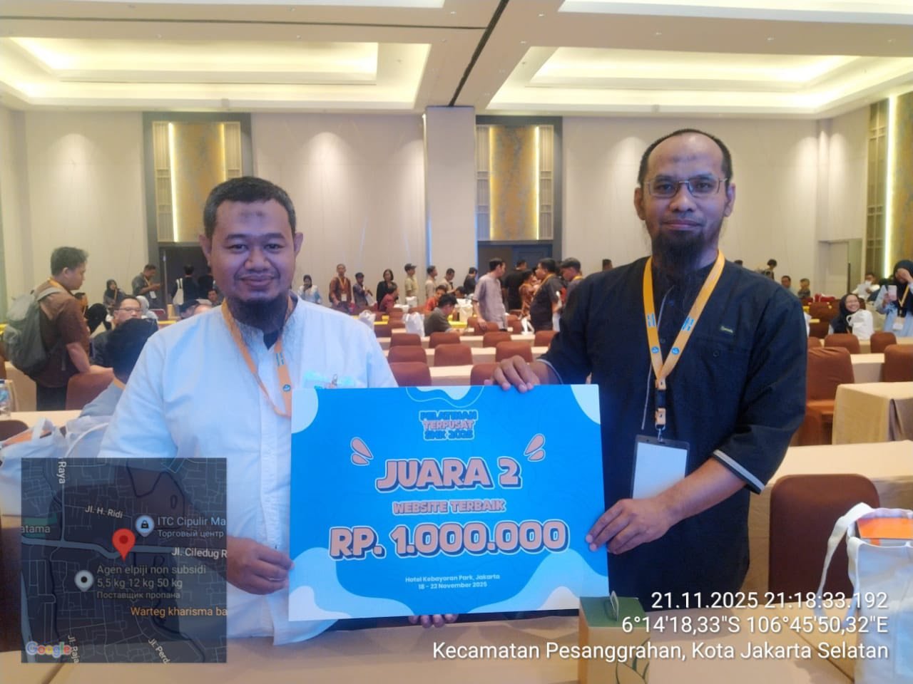 SMKN 2 Sumbawa Besar Raih Juara 2 Website Terbaik Pada Pelatihan LMS dan Digitalisasi 2025